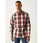  Check flannel shirt with long sleeves and pocket, fig. 1 
