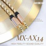  وصلة صوت AUX موكسوم MX-AX14 مسمار 2 متر MOXOM MX-AX14 Wire 3.5mm Aux Audio 2M Braided Wire Cable, fig. 1 