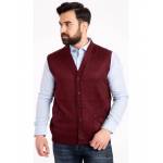  Men's sleeveless button-down wool blouse, fig. 1 
