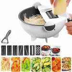  Magic Rotary Manual Vegetable Cutter With Drying Basket Multifunctional Cutter, fig. 1 