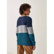  Colourblock Round Neck Sweater with Long Sleeves, fig. 5 
