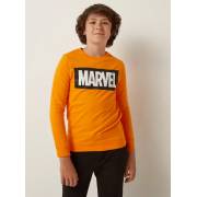  Marvel Print BCI Cotton Sweatshirt with Round Neck and Long Sleeves, fig. 4 