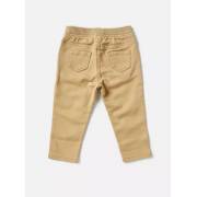  Solid Pants with Drawstring Closure and Pockets  - Brown, fig. 2 