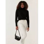  Solid Turtle Neck Sweater with Long Sleeves - Black, fig. 2 