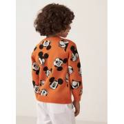  All-Over Mickey Mouse Intarsia Knit Sweater with Long Sleeves, fig. 4 
