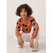  All-Over Mickey Mouse Intarsia Knit Sweater with Long Sleeves, fig. 5 