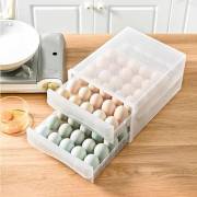  Opaque Plastic Egg Storage Drawer - Two Floors - 60 Compartments (AZ-632), fig. 3 