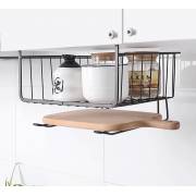  Iron hanging kitchen storage rack 30 * 26 * 20 cm - (AZ-1214), fig. 3 