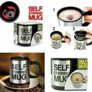 Self-stirring cup (for mixing coffee, milk and Nescafe stainless steel), fig. 1 