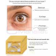  Gold Collagen to remove dark circles and fine lines - 10 pcs, fig. 2 