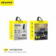  Awei x19 magnetic car mobile phone holder, fig. 2 