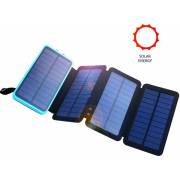  Solar Power Bank Charger 20000mAh Portable Phone Charger with 4 Foldable Solar Panels,, fig. 1 