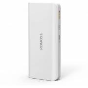  10000mAh Portable Charger, ROMOSS Solo 5 Power Bank, Dual Output External Battery Packs Compact Slim Thin for iPhone, iPad, Samsung and More, fig. 1 