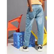  بنطلون جينز مع حزام سحاب - ازرق, fig. 3 