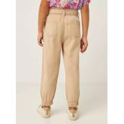  Solid Mid-Rise Tencel Pants with Tie-Up Belt and Pockets, fig. 3 