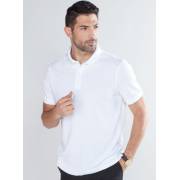  A solid, fade-resistant, short-sleeved polo shirt, fig. 1 