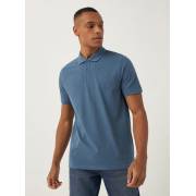  Plain polo shirt with short sleeves and buttons, fig. 1 
