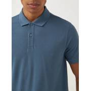  Plain polo shirt with short sleeves and buttons, fig. 3 