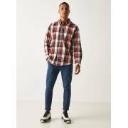  Check flannel shirt with long sleeves and pocket, fig. 4 