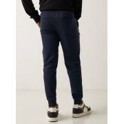  Plain slim fit piqué joggers with drawstring closure and pockets, fig. 3 