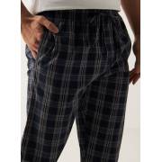  Check pajama pants with drawstring closure and pockets, fig. 2 