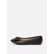  Solid Slip-On Ballerina Shoes with Bow Accent, fig. 1 