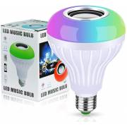  LED RGB Color Bulb Light E27 Bluetooth Control Smart Music Audio, fig. 1 