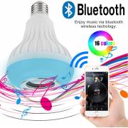  LED RGB Color Bulb Light E27 Bluetooth Control Smart Music Audio, fig. 5 