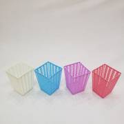 Square perforated plastic organizer basket, fig. 2 
