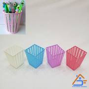  Square perforated plastic organizer basket, fig. 1 