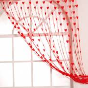  Hearts shaped net curtain, fig. 1 