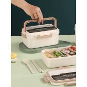  Lunch box 3 slots with spoons - different sizes - AZ-1349, fig. 1 