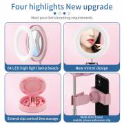  Mobile holder with makeup mirror - LED, fig. 4 