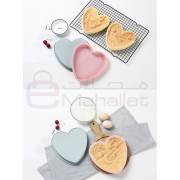  Heart shaped silicone cake mold, fig. 5 