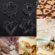  Cake and biscuit cutter -- 4 shapes, a package of 12 original pieces, fig. 9 
