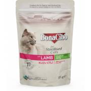  طعام القطط الرطب للقطط باللحم - BonaCibo Wet Food Lamb 85 G, fig. 1 