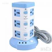  Electrical connection 9 outlets with 3 USB ports - 2500 watts, fig. 1 