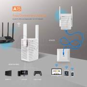  Tenda A15 AC750 Dual Band Wi-Fi Extender Covers up to 1200 square meters and 20 devices up to 750Mbps Wi-Fi range, fig. 4 