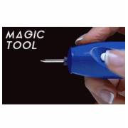  The magic pen for carving and engraving on all surfaces runs on batteries, fig. 4 