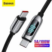  Type C to Type C Cable - 1m, 100W charging power from BASEUS, fig. 1 