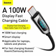  Type C to Type C Cable - 1m, 100W charging power from BASEUS, fig. 5 