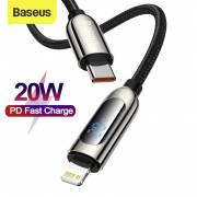  كابل USB C إلى Lightning بقدرة 20 واط مع شاشة LED يدعم تقنية توصيل الطاقة من BASEUS, fig. 1 