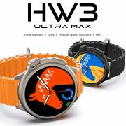  HW3 ultra max smart watch, fig. 1 