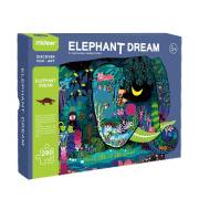 Shaped Puzzle: Huge Animal Elephant Dream 280P, fig. 1 