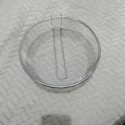  Stainless steel round frying basket, fig. 9 