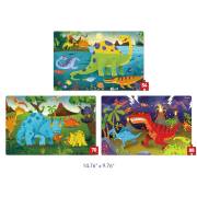  Mideer 3-in-1 Level Up Puzzles - Level 4 Dinosaurs, fig. 3 