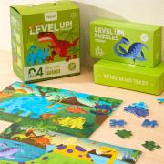  Mideer 3-in-1 Level Up Puzzles - Level 4 Dinosaurs, fig. 2 