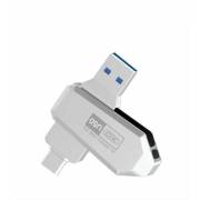 XO flash drive, two sides, USB + Type-C, capacity - 128GB, fig. 2 