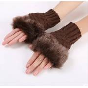  Wool knitted winter gloves, fig. 8 