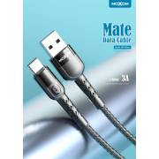 MOXOM MX-CB126 Mate USB Data Cable / 3A Qualcomm 3.0 Quick Charging / Super Durable / High Speed, fig. 1 